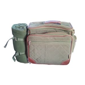 Picnic Gift Insulated Lunch Bag w/ Quilt